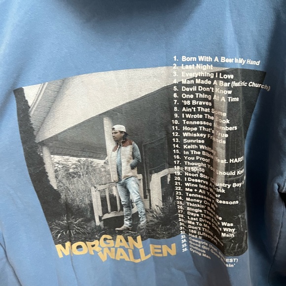 Morgan Wallen sweatshirt - Picture 3 of 7